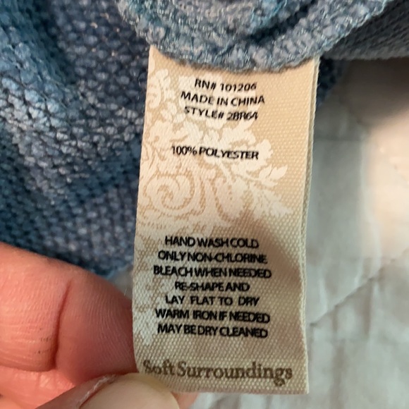 Soft surroundings size extra large sweatshirt beautiful - Picture 10 of 11